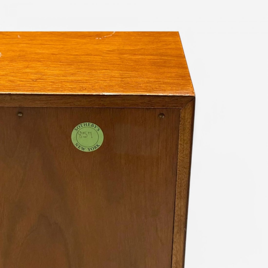 T.H Robsjohn-Gibbings, Widdicomb, Walnut, Cane, Brass, Cabinet, USA, 1950s - 9