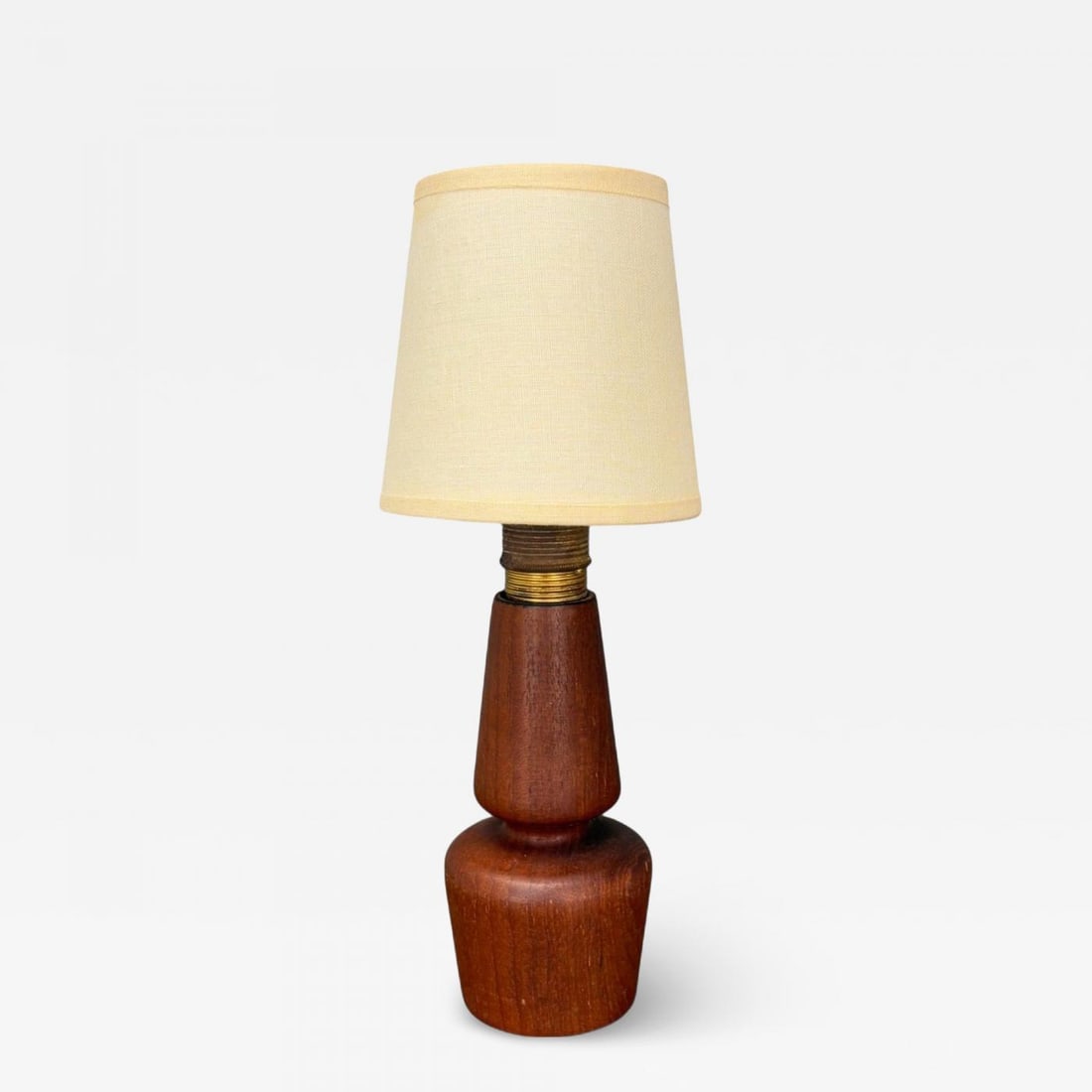 Swedish Modern, Teak, Small Table Lamp, Sweden, 1940s (1 of 6)