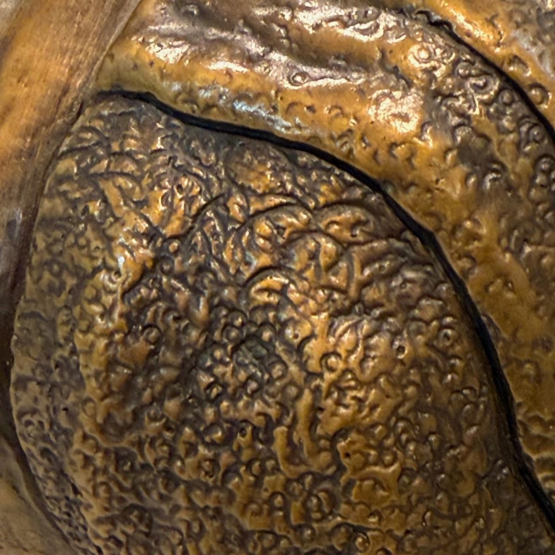 Modern Asian Rhino Sculpture, Hot Cast Bronze, American, 21st C. - 10