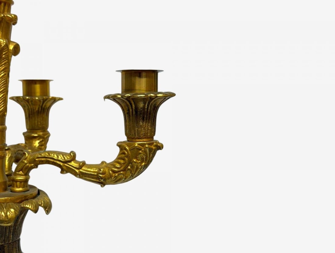 Hollywood Regency, Cut Crystal, Gilt Brass, Candelabras, France, 1930s - 7