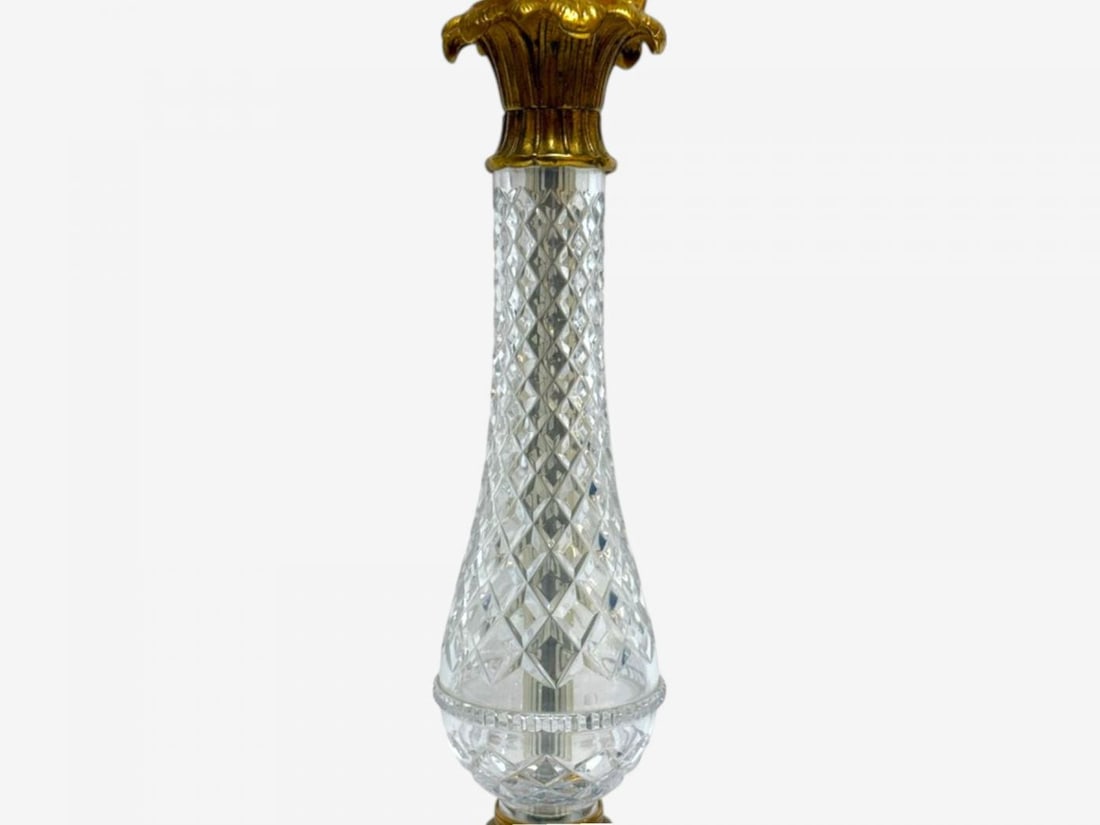 Hollywood Regency, Cut Crystal, Gilt Brass, Candelabras, France, 1930s - 8