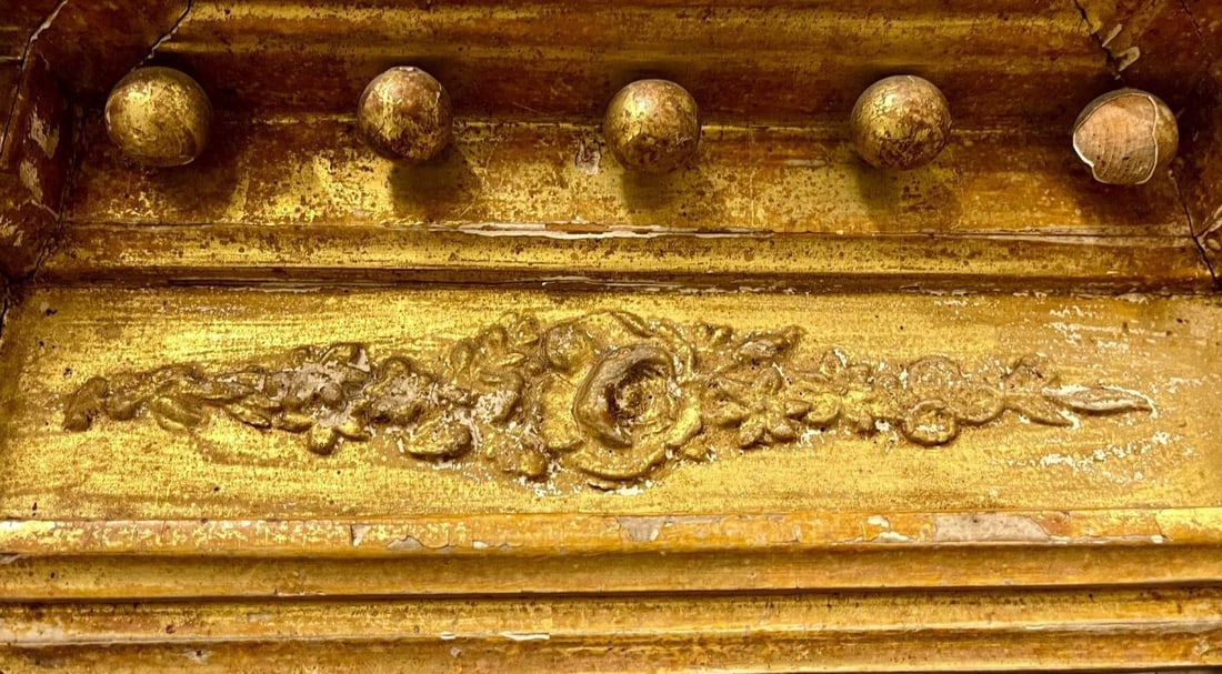 19th Century Empire Style Wall or Table Mirror - 8