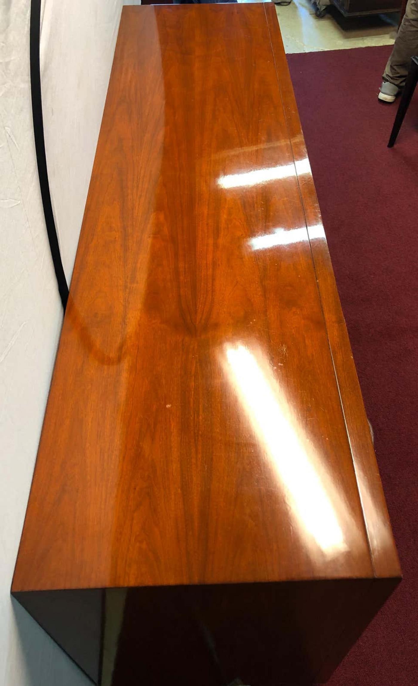 Ralph Lauren Modern Hollywood Double Chest Mahogany with Leather Pulls - 10