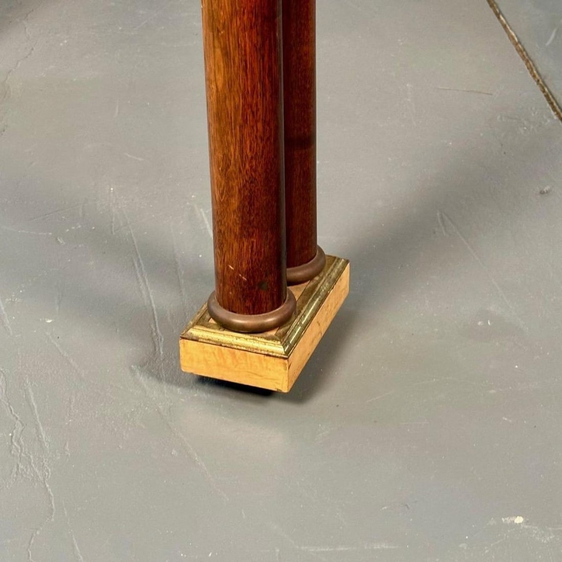 Mid-Century Modern Vladimir Kagan Dining Table, Provenance, Labeled, Two Leaves - 7