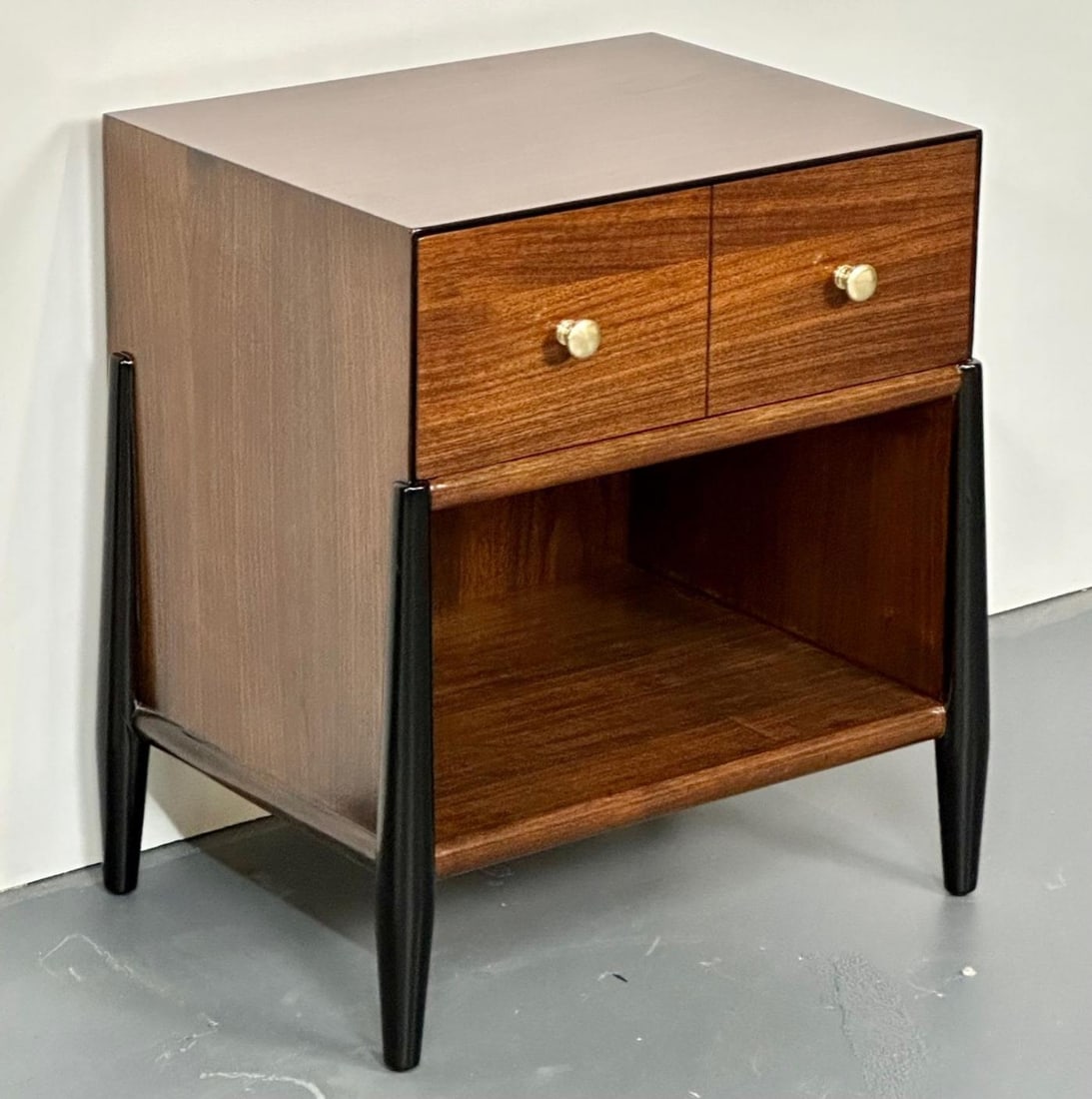 Mid Century Modern Nightstand, End Table, West Michigan Furniture Co Frank Metz - 4