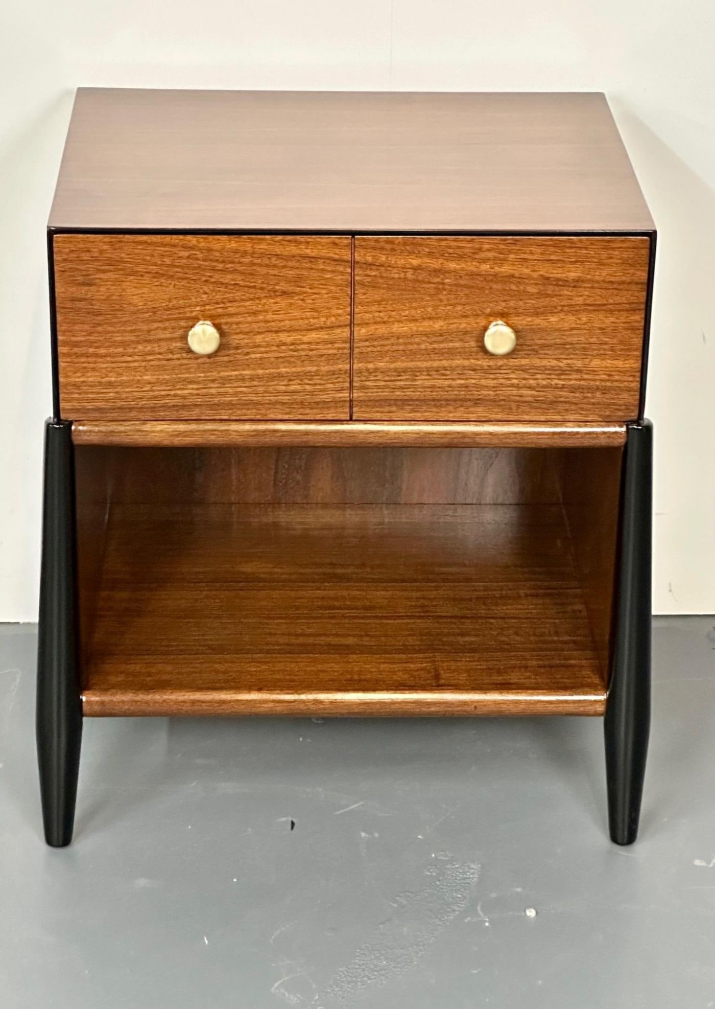 Mid Century Modern Nightstand, End Table, West Michigan Furniture Co Frank Metz - 7