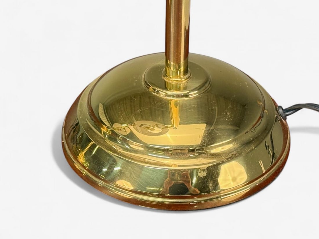 American Modern, Polished Brass, Adjustable Table Lamps, USA, 1980s - 11