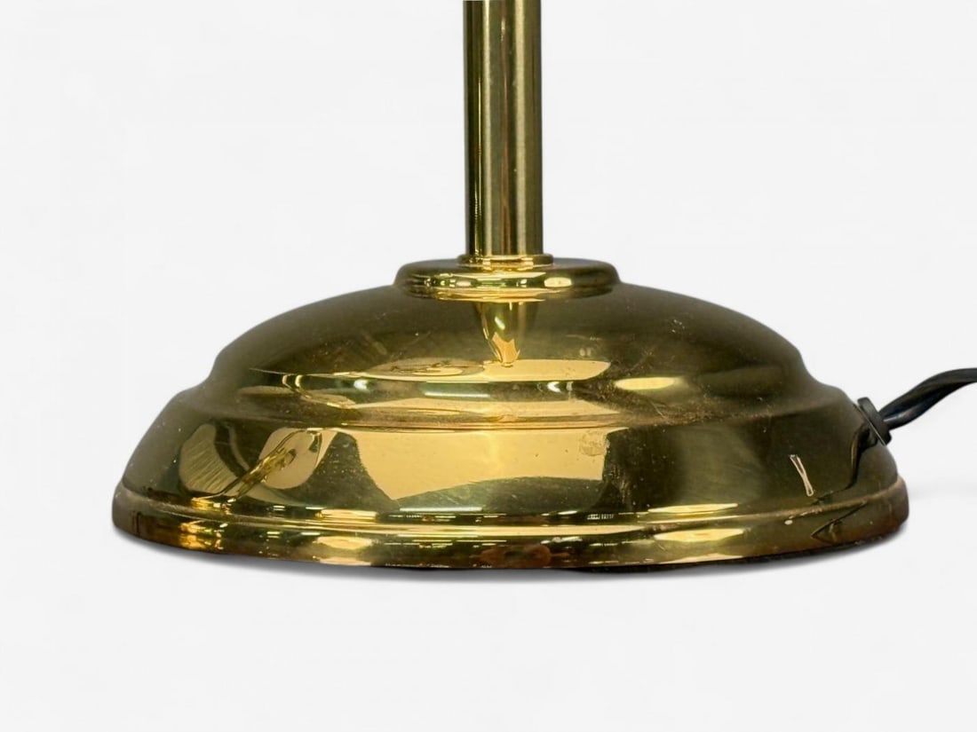 American Modern, Polished Brass, Adjustable Table Lamps, USA, 1980s - 12