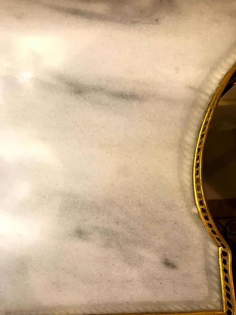 Russian Neoclassical Style Console/Server or Commode with Marble Top - 12