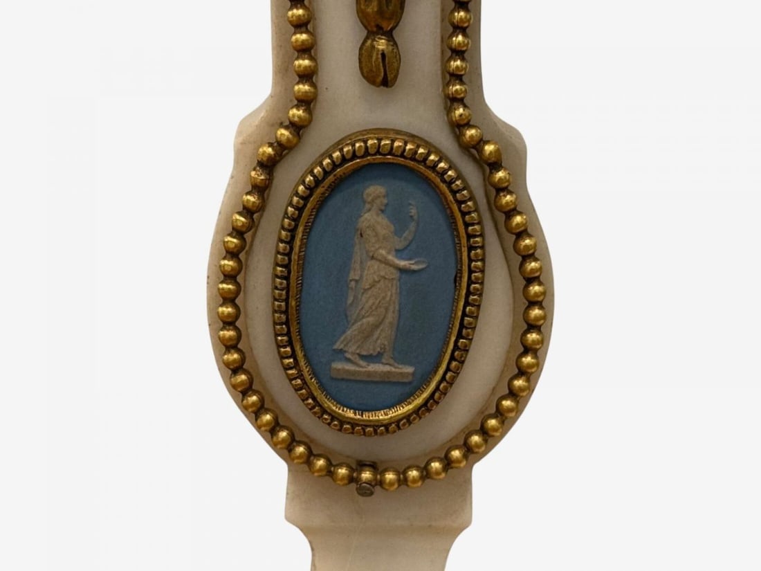 Hubert Sarton Style, Louis XVI, Porcelain, Bronze, Marble, Mantle Clock, 19th C. - 9