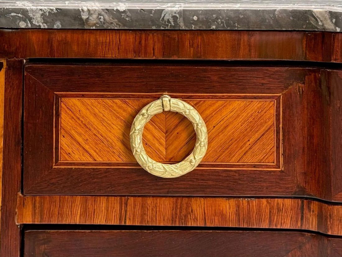 Louis XVI Style, Mahogany, Marble, Bronze, Commode, France, 19th C. - 9