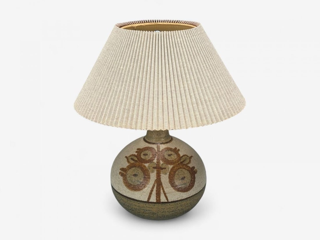 Søholm Stentøj, Danish Modern, Stoneware, Table Lamp, Denmark, 1970s - 4