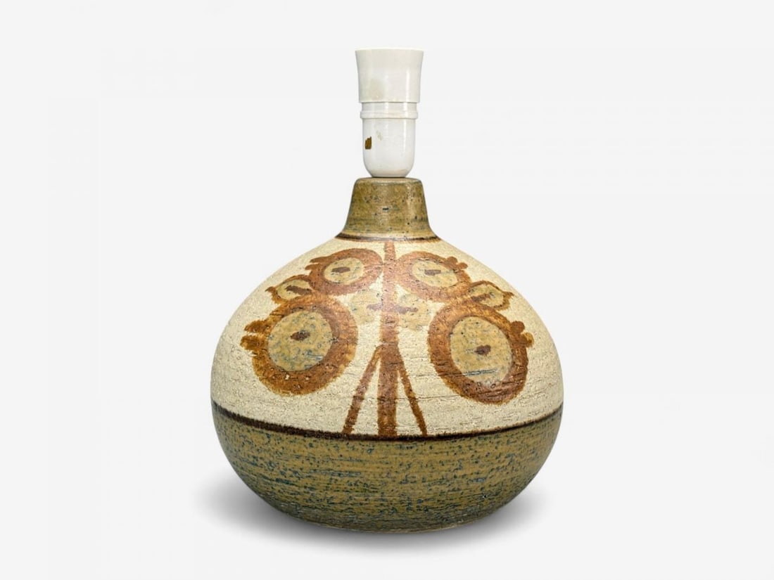 Søholm Stentøj, Danish Modern, Stoneware, Table Lamp, Denmark, 1970s - 5