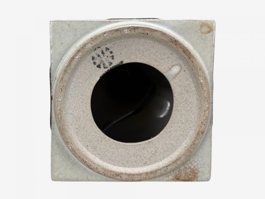 Knabstrup Attribution, Beige Stoneware, Table Lamp, Denmark, 1960s - 10