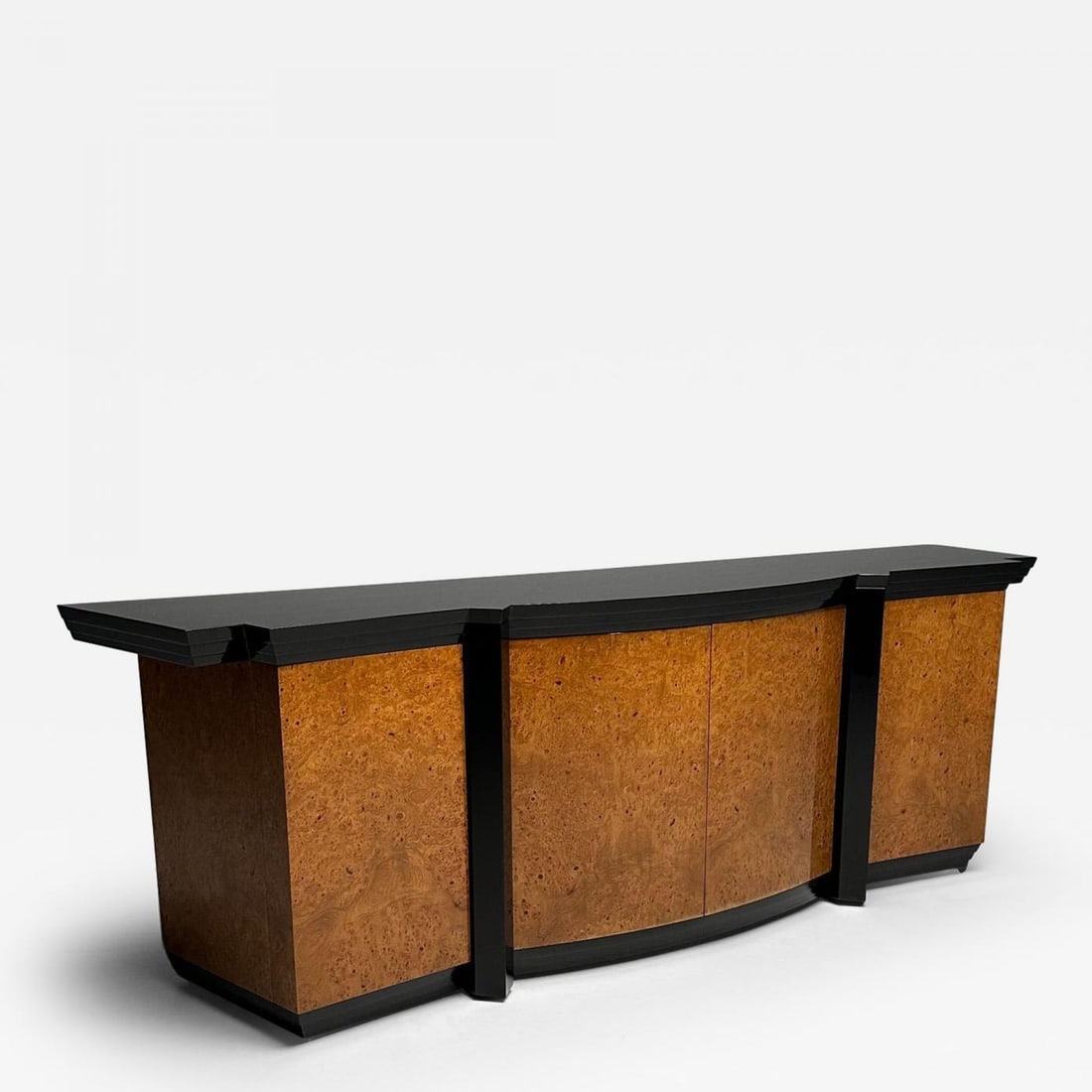 Mid-Century Modern Eva Sideboard by Vladimir Kagan Birdseye Maple, Lacquer, 1983 (1 of 12)