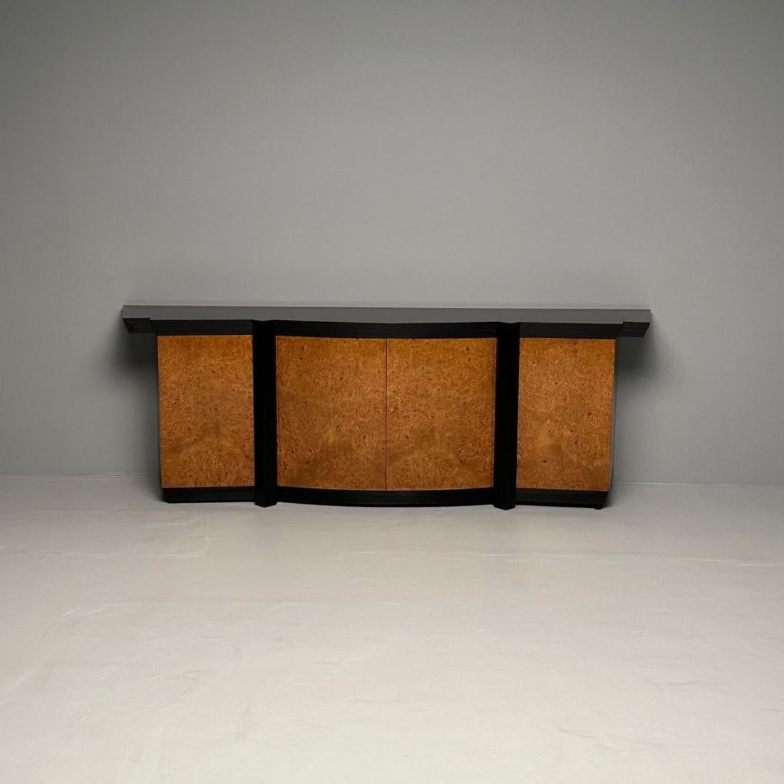 Mid-Century Modern Eva Sideboard by Vladimir Kagan Birdseye Maple, Lacquer, 1983 - 8