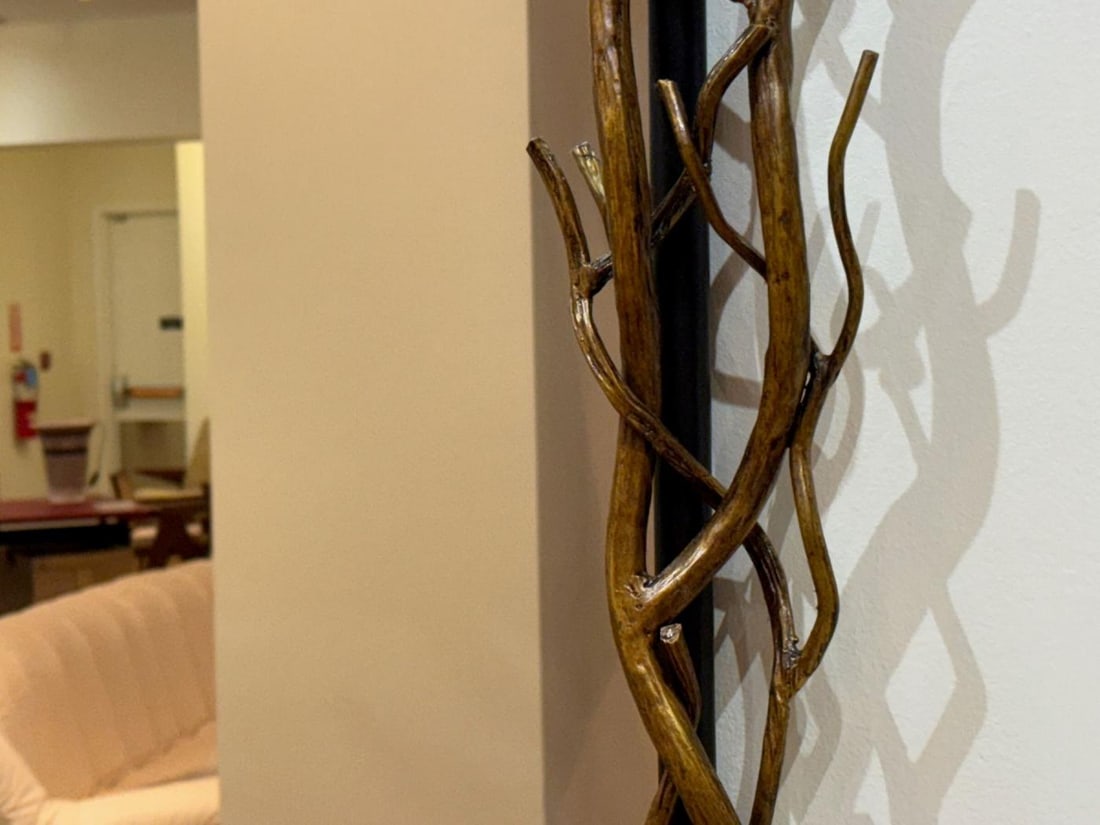 Brutalist Modern, Metal, Gilt Iron, Monumental Wall Mirrors, 21st C. - 7