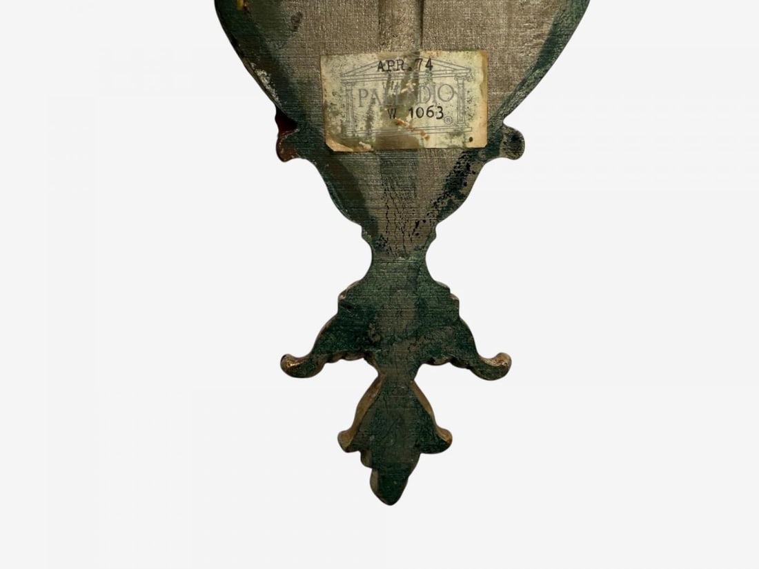 Palladio, Italian Neoclassical, Giltwood, Silver Leaf, Wall Lights, Italy, 1974 - 9