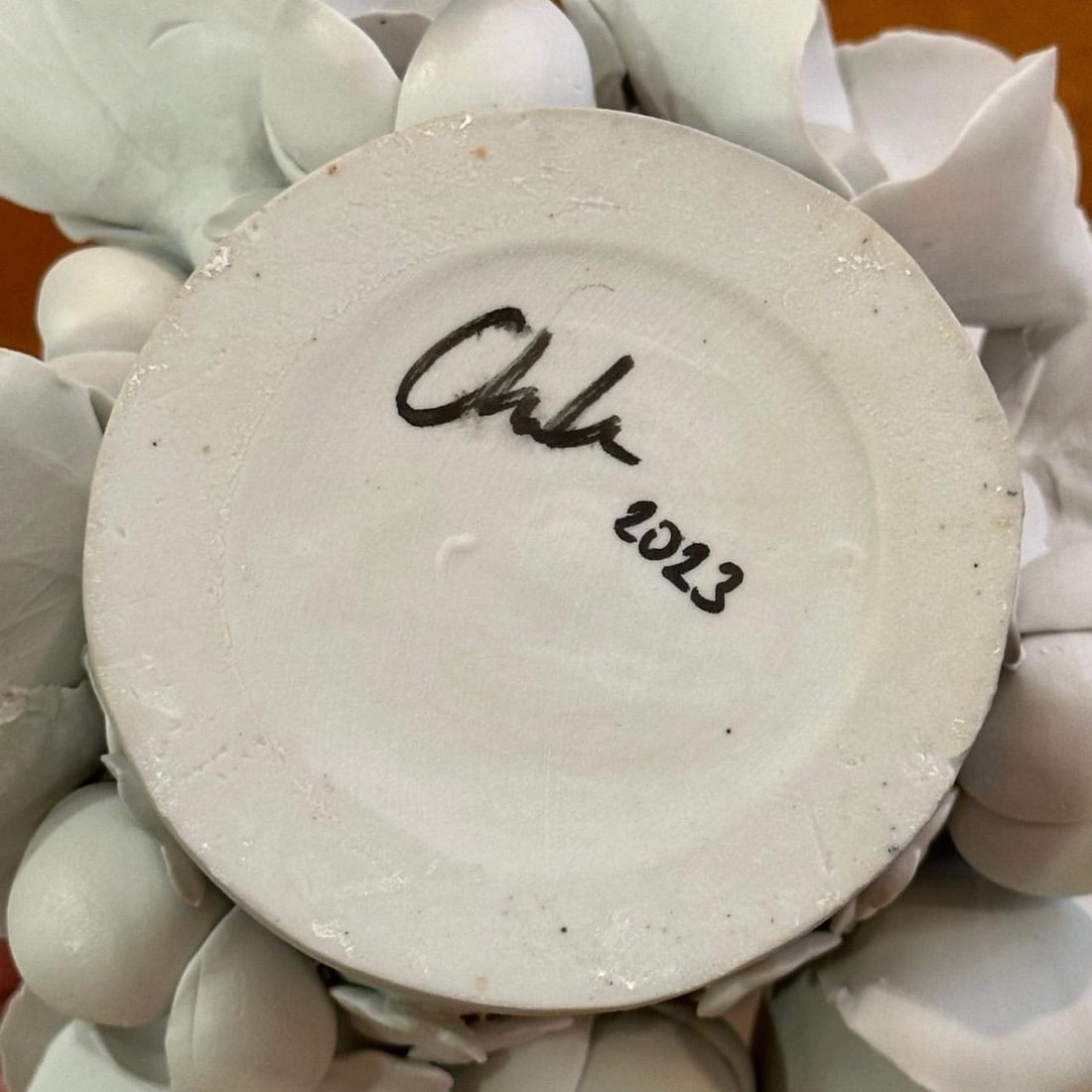 Chala Toprak, Contemporary, Modern Sculpture, Flower Vase, Porcelain, 2023 - 8