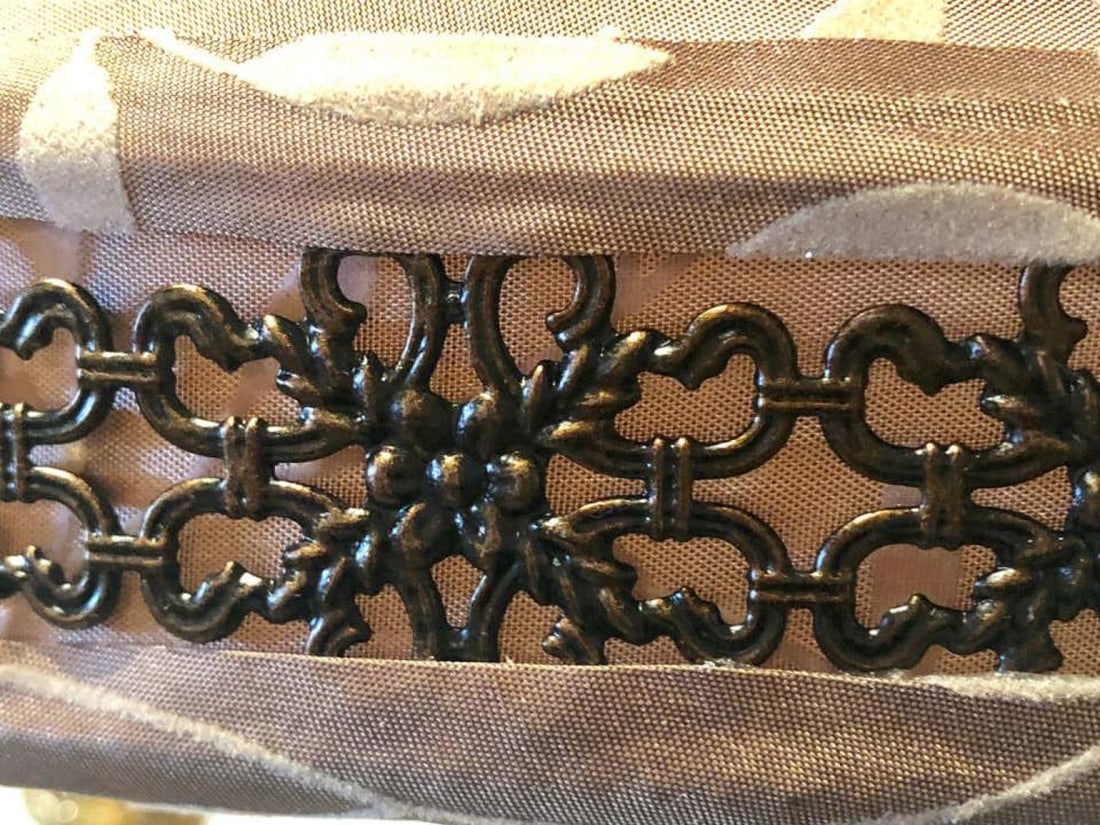 Empire Doré Bronze Candelabra Lamp Having a Patinated Woman Mounted as a Lamp - 8