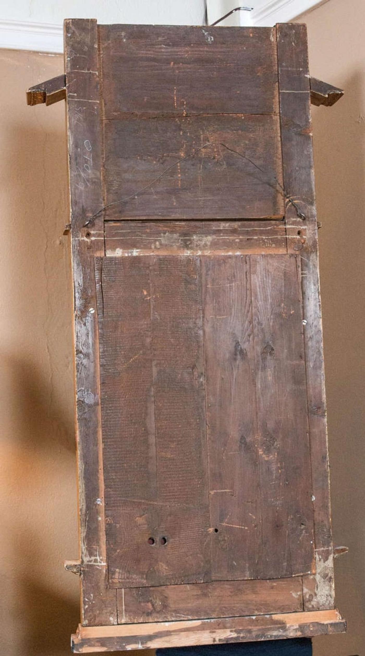 Late 19th Century Italian Neoclassical Paint Decorated Pier Mirror - 8