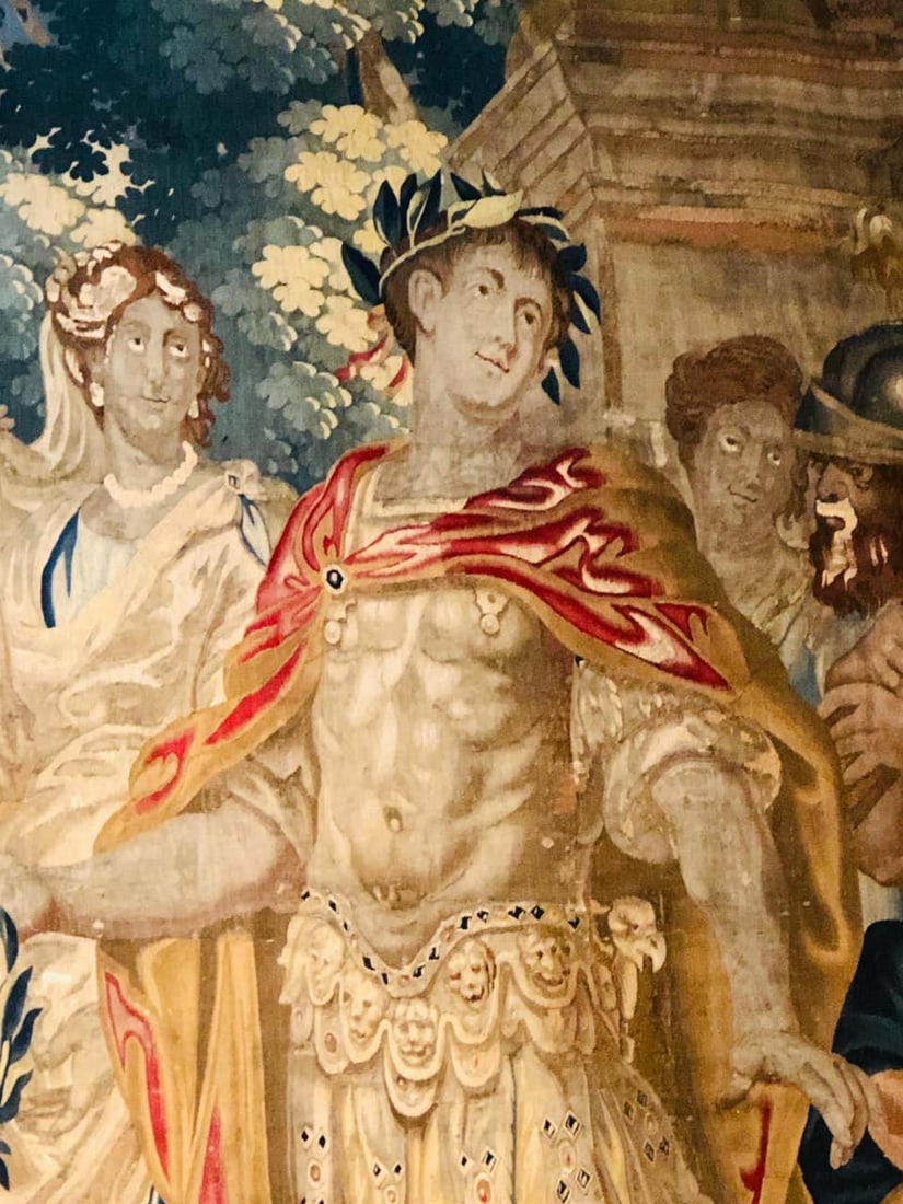 17th Century Flemish Tapestry Daris at Constantinople - 11