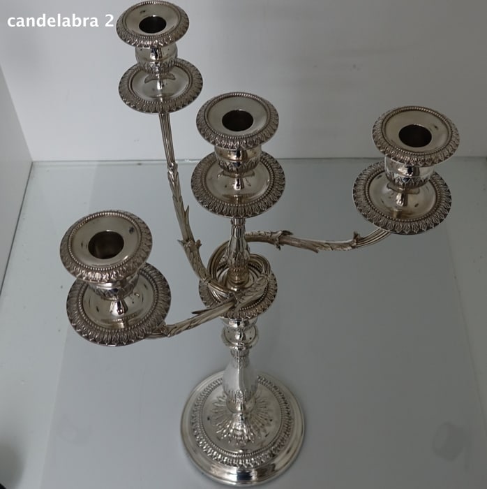 Early 19th Century Antique George IV Pair Old Sheffield Four Light Candelabra Circa 1828 Roberts - 13