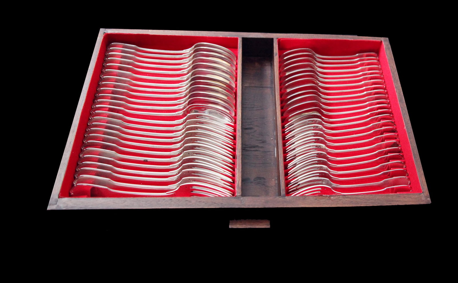 Tetard Freres - 115pc. French Sterling Silver Flatware Set + Storage Chest - Near New ! - 11