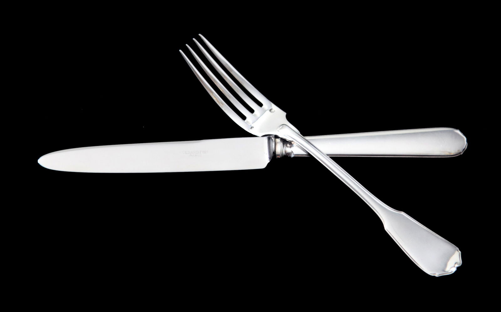 Tetard Freres - 115pc. French Sterling Silver Flatware Set + Storage Chest - Near New ! - 4