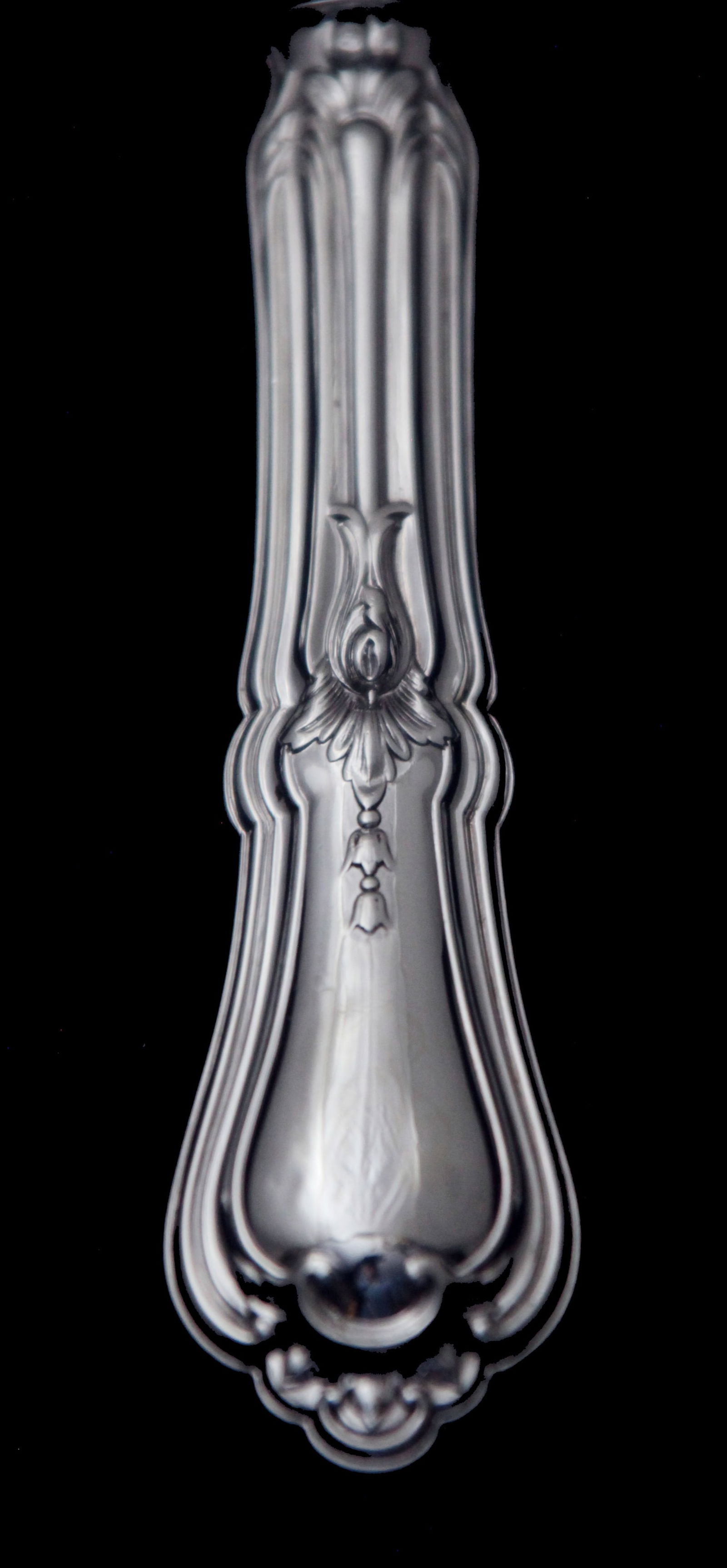 Thomas & Henin: 10pc. Antique French Sterling Silver Flatware Serving Pieces, Excellent Condition, - 12