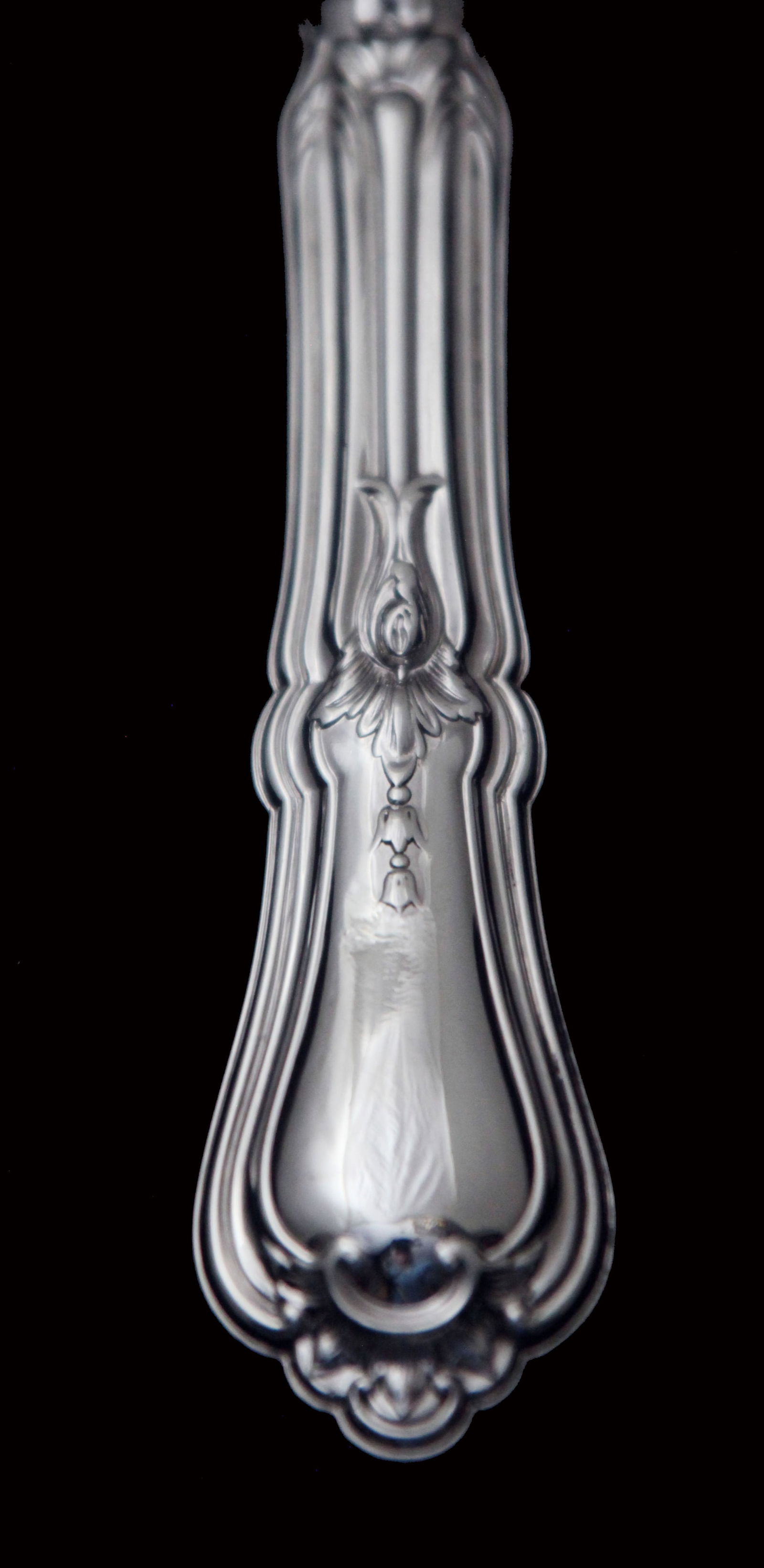 Thomas & Henin: 10pc. Antique French Sterling Silver Flatware Serving Pieces, Excellent Condition, - 13