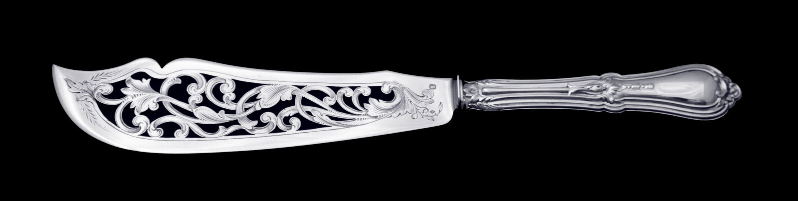 Thomas & Henin: 10pc. Antique French Sterling Silver Flatware Serving Pieces, Excellent Condition, - 3