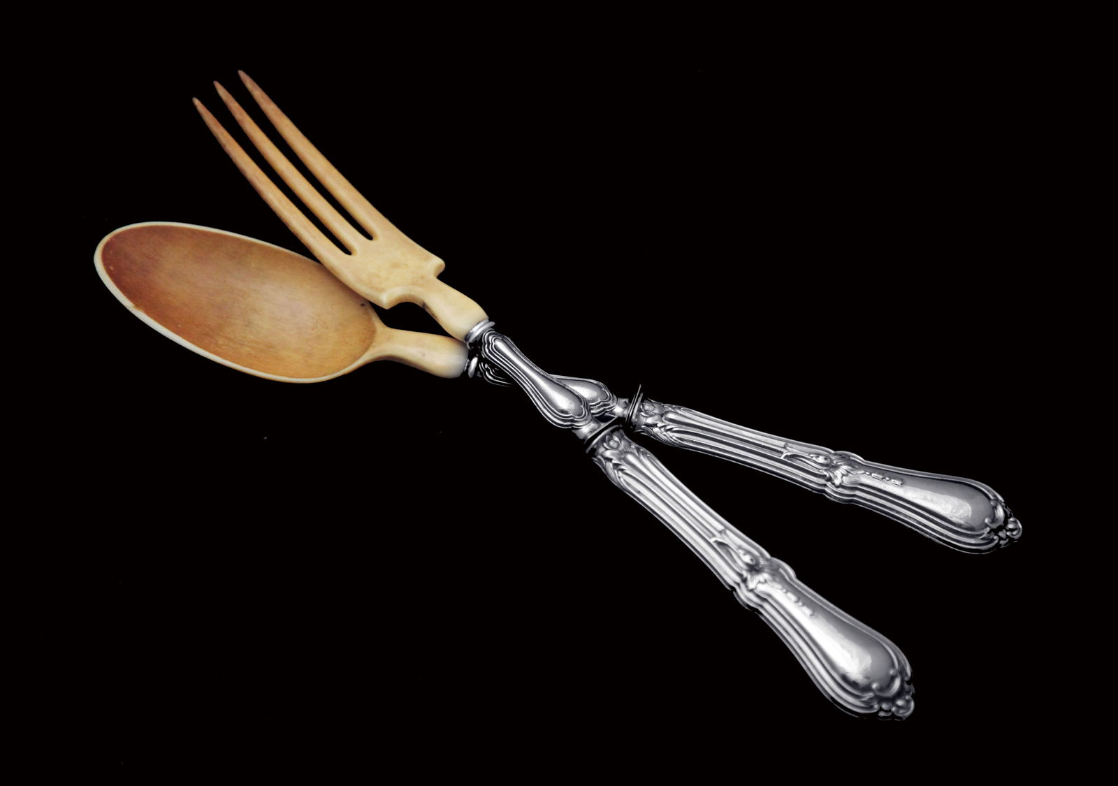 Thomas & Henin: 10pc. Antique French Sterling Silver Flatware Serving Pieces, Excellent Condition, - 5