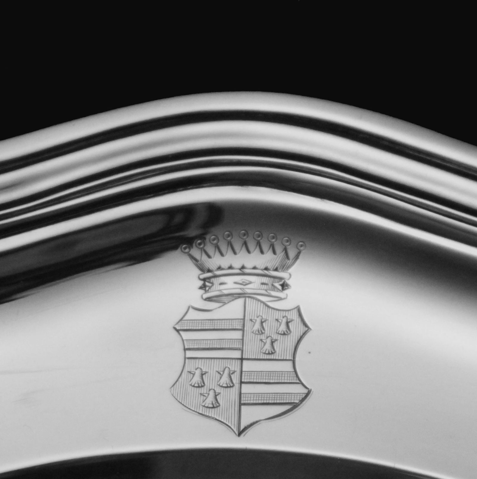 Puiforcat (Hermes) - Antique French Sterling Silver Vegetable Server & Serving Platter - MINT ! - 5