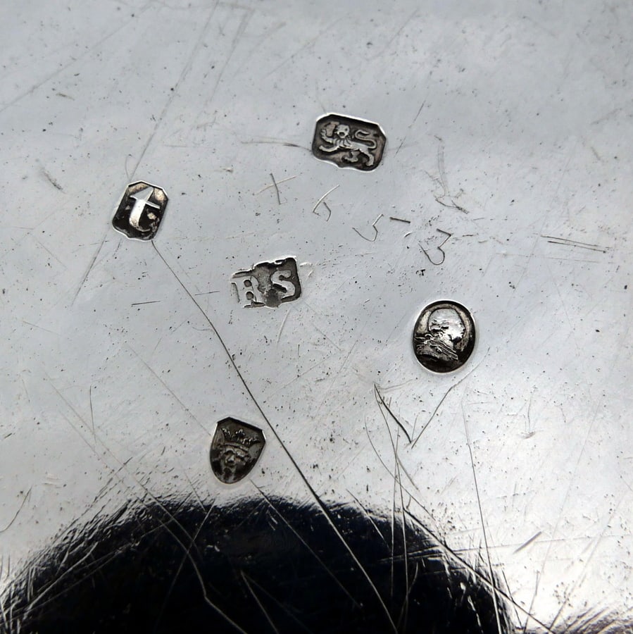 18th Century Antique George III Sterling Silver Brandy Pan & Cover London 1794 Robert Sharp - 11