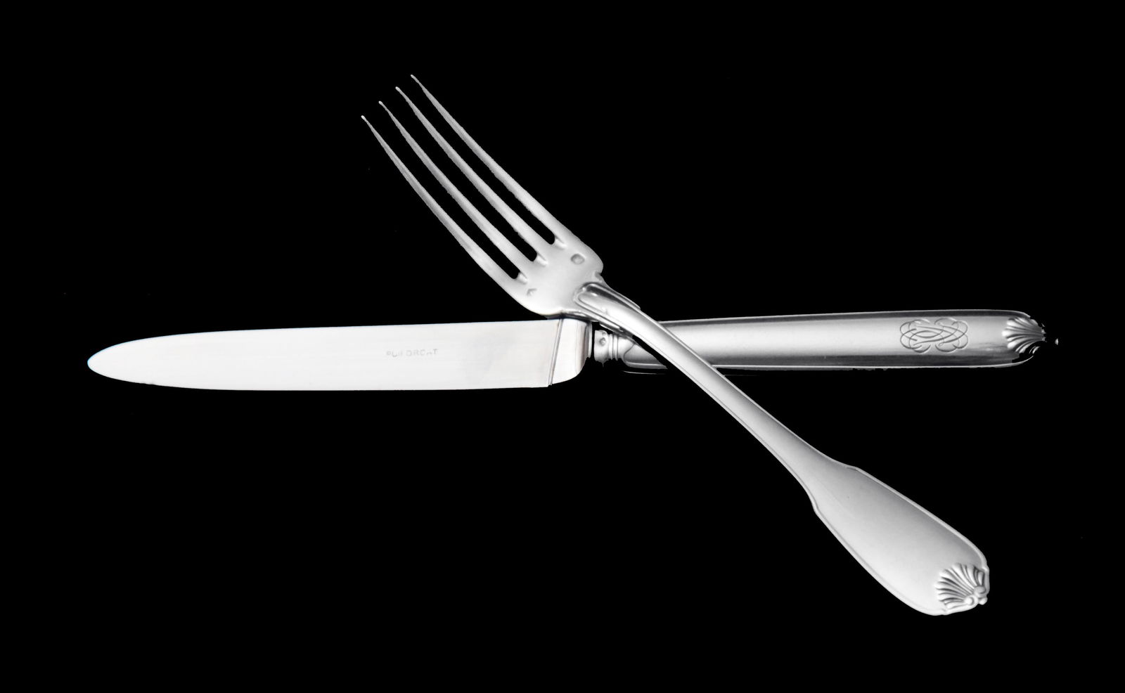 Puiforcat (Hermes) - 70pc. Antique French Sterling Silver Flatware Set + Storage Chests ! - 2