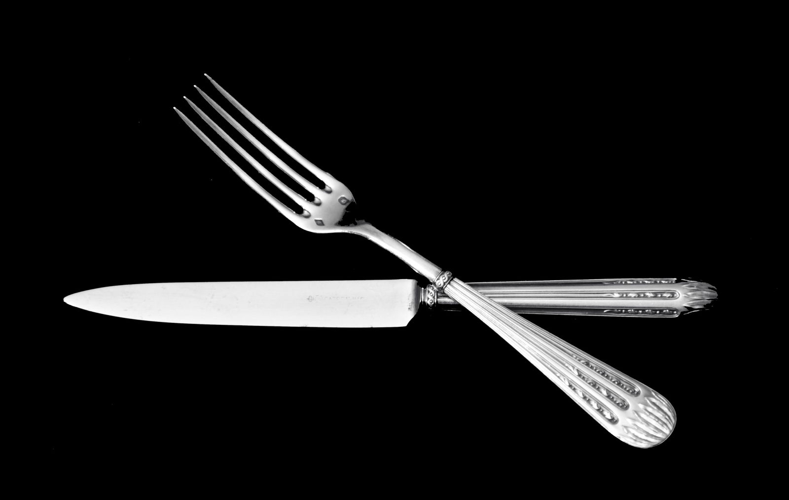 Christofle (Cardeilhac) - 121pc. Antique French Sterling Silver Flatware Set - 5