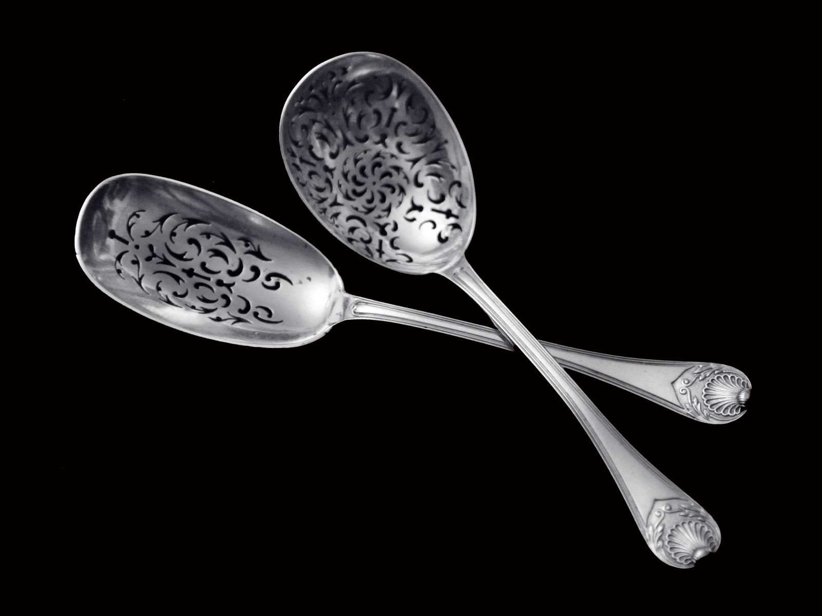 Boin-Taburet: 282pc. Antique French Sterling Silver Flatware Set, 18 Serving Pieces + Chest. - 10