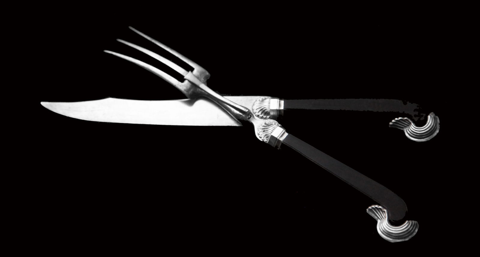 Boin-Taburet: 282pc. Antique French Sterling Silver Flatware Set, 18 Serving Pieces + Chest. - 17