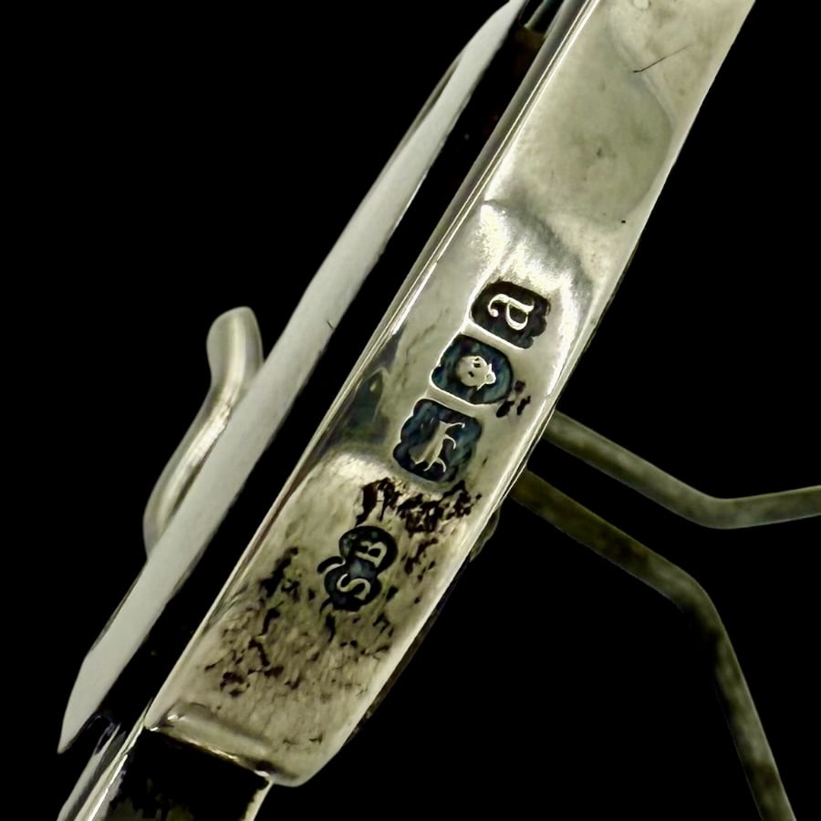 19th Century Antique Victorian Silver Shamrock Picture Frame London 1896 - 7