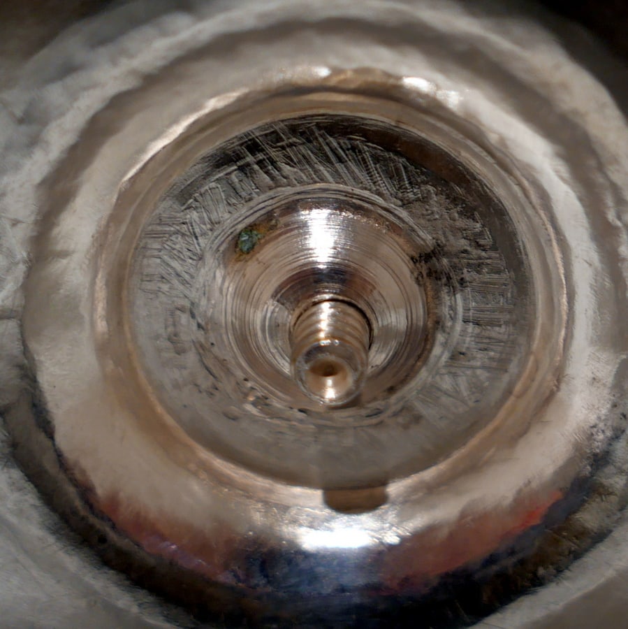 Early 19th Century Antique Italian Pair Silver Candlesticks Milan Circa 1820 Eugenio Brusa - 9