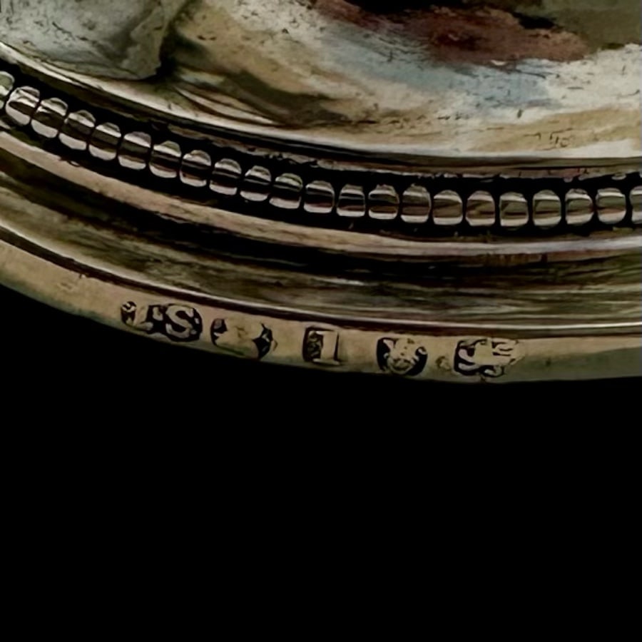 18th Century Antique George III Pair Silver Sauce Tureens London 1786 John Scofield - 9