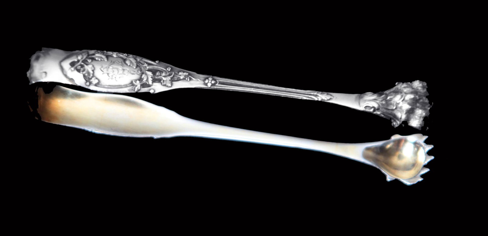 Puiforcat (Hermes) - 170pc. Art Nouveau Antique French 950 Sterling Silver & Vermeil Flatware Set ! - 12