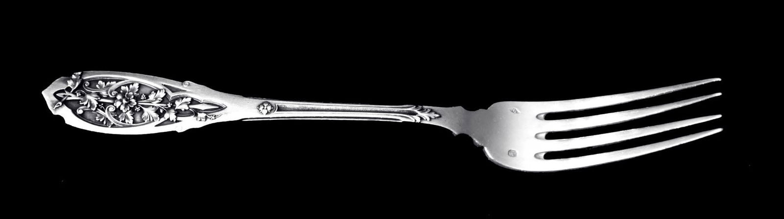Puiforcat (Hermes) - 170pc. Art Nouveau Antique French 950 Sterling Silver & Vermeil Flatware Set ! - 6