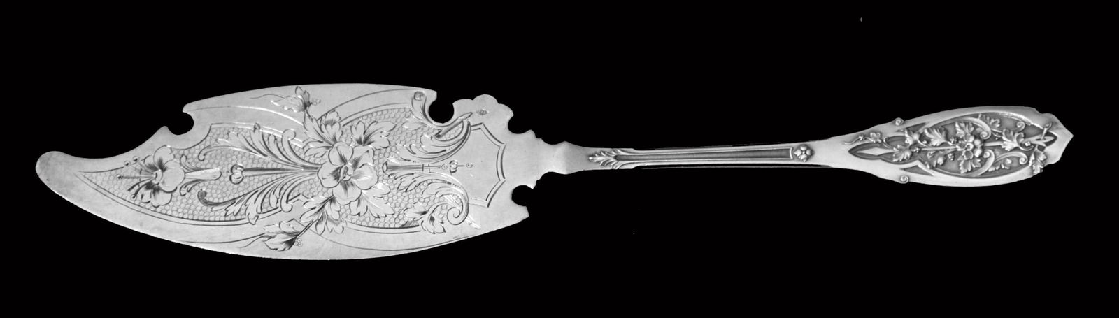 Puiforcat (Hermes) - 170pc. Art Nouveau Antique French 950 Sterling Silver & Vermeil Flatware Set ! - 9