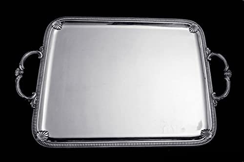 TETARD FRERES ANTIQUE ART DECO 6pc STERLING SILVER TEA SET, SERVING TRAY & WRAPS - 9