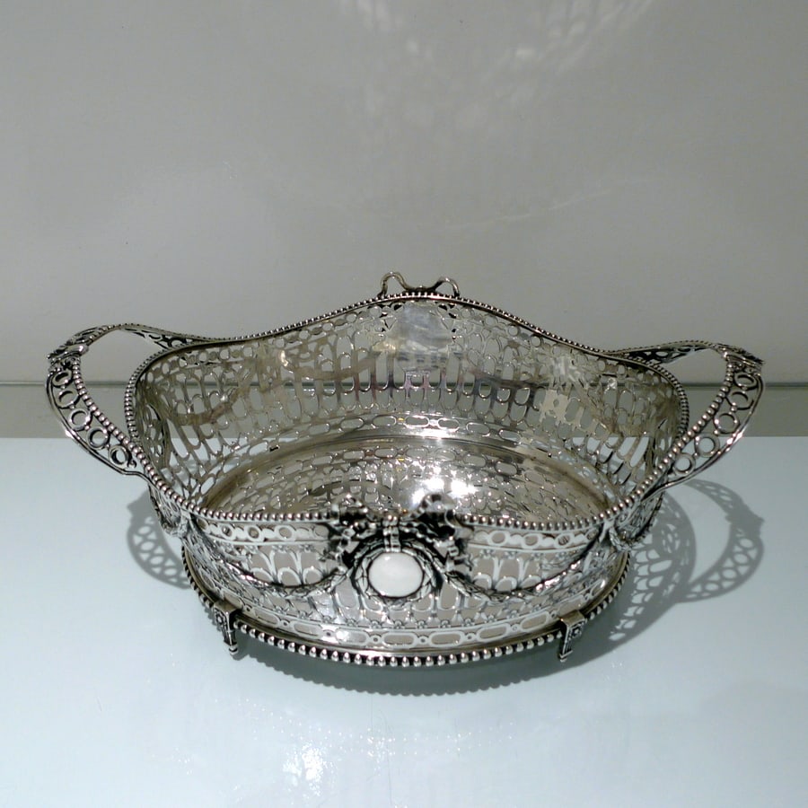Early 20th Century Antique George V Sterling Silver Dish London 1911 Wakely & Wheeler - 2