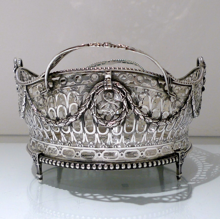 Early 20th Century Antique George V Sterling Silver Dish London 1911 Wakely & Wheeler - 3