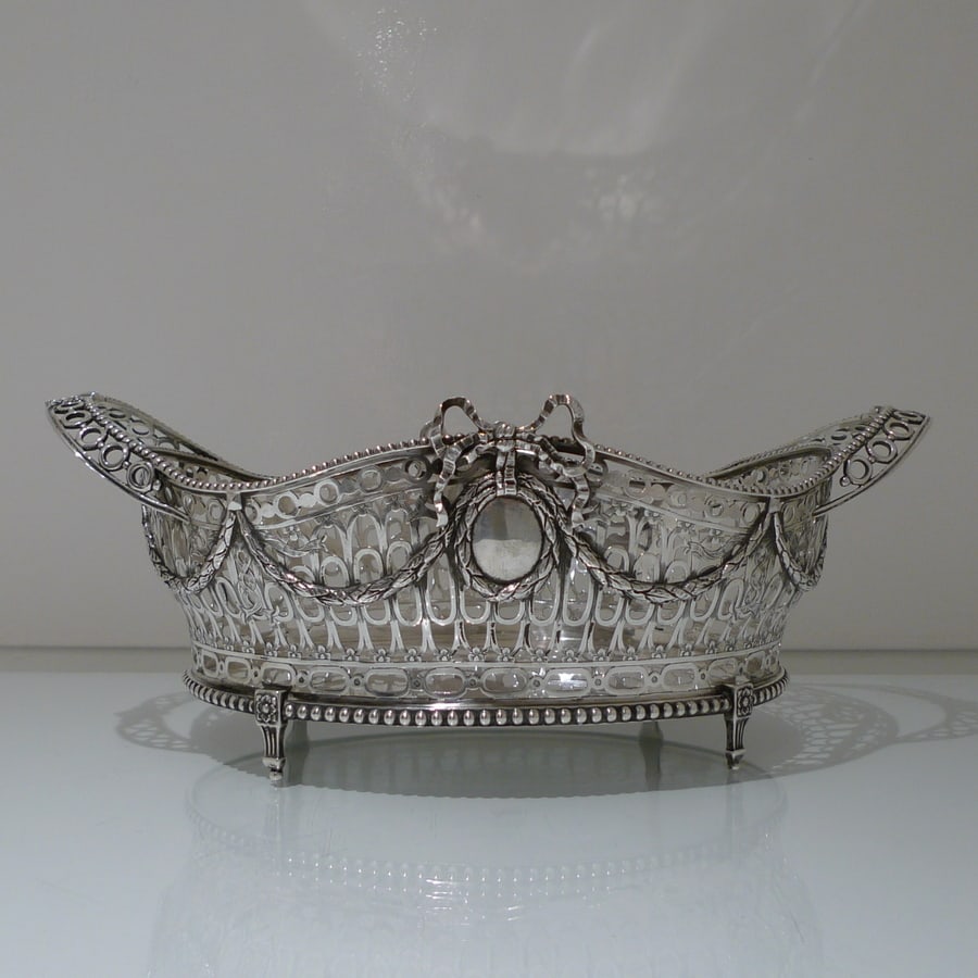Early 20th Century Antique George V Sterling Silver Dish London 1911 Wakely & Wheeler - 4