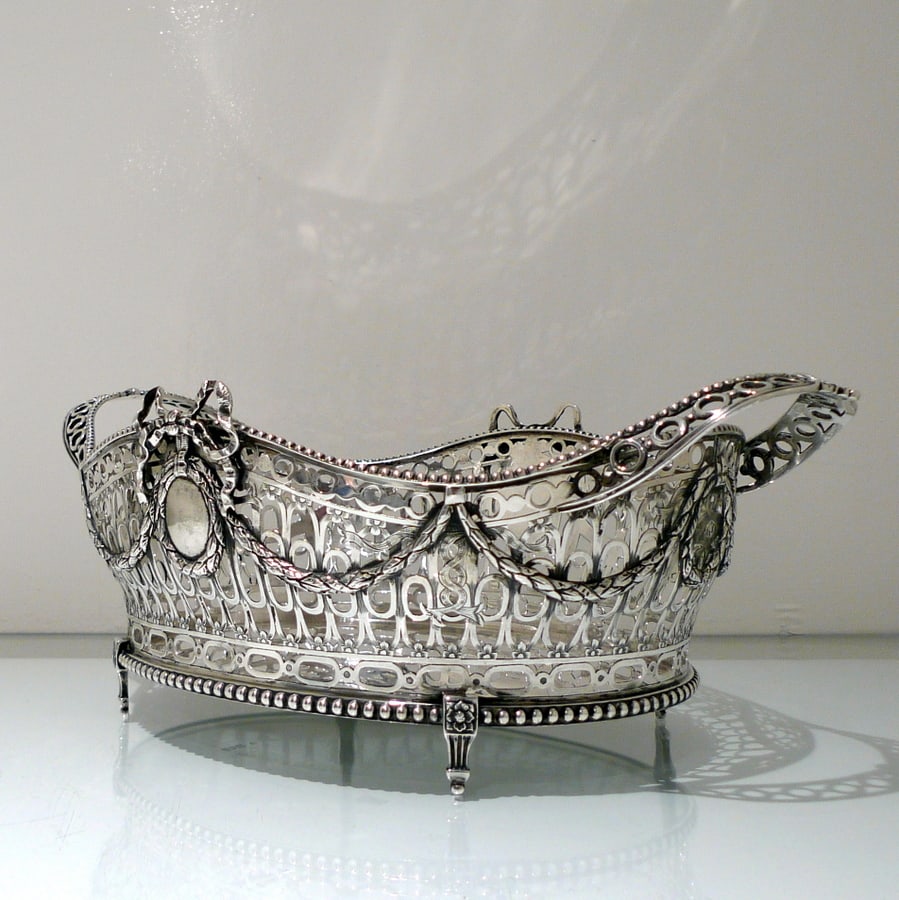 Early 20th Century Antique George V Sterling Silver Dish London 1911 Wakely & Wheeler - 6